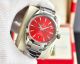 41.5mm Red Dial Black Leather Strap Replica Omega Seamaster 8900 Aqua Teera 150M Watch (6)_th.jpg